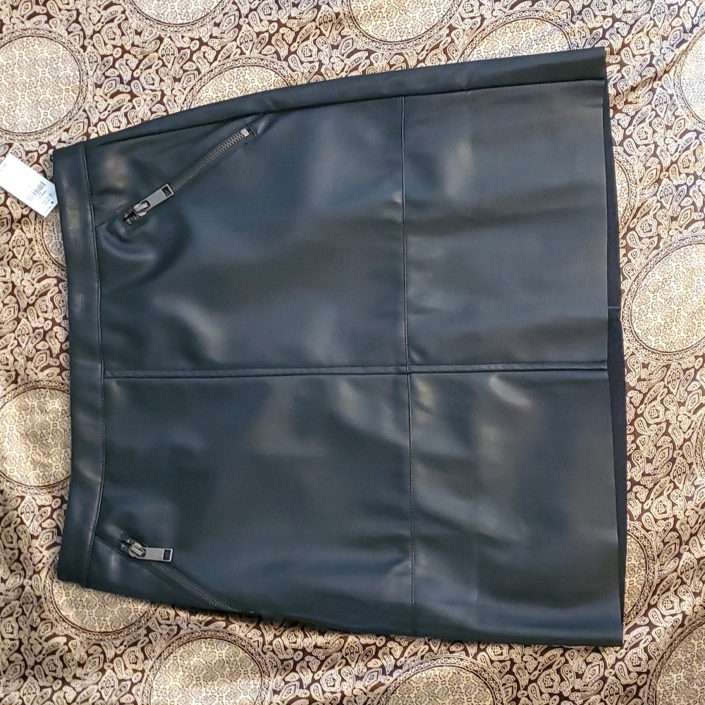 Vegan 'Leather' Mini Skirt